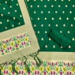 Banarasi silk Unstitched Suit Material