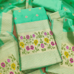 Banarasi silk Unstitched Suit Material