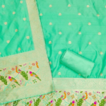 Banarasi silk Unstitched Suit Material