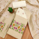 Banarasi silk Unstitched Suit Material