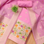 Banarasi silk Unstitched Suit Material