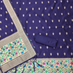 Banarasi silk Unstitched Suit Material