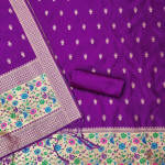 Banarasi silk Unstitched Suit Material