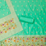 Banarasi silk Unstitched Suit Material