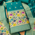 Banarasi silk Unstitched Suit Material