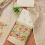 Banarasi silk Unstitched Suit Material