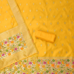 Banarasi silk Unstitched Suit Material