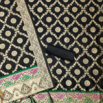 Pure Zari Silk Suit Dress Material for Woman