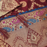 Pure Zari Silk Suit Dress Material for Woman