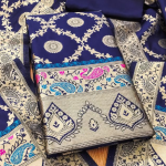 Pure Zari Silk Suit Dress Material for Woman