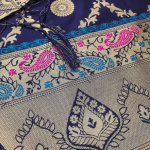 Pure Zari Silk Suit Dress Material for Woman