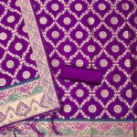 Pure Zari Silk Suit Dress Material for Woman