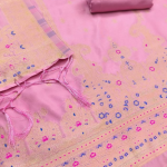 Pure Zari Banarasi Silk Suit Kashmiri Work Dress Material for Woman