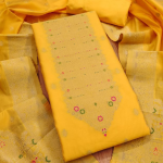 Pure Zari Banarasi Silk Suit Kashmiri Work Dress Material for Woman