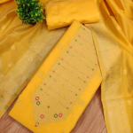 Pure Zari Banarasi Silk Suit Kashmiri Work Dress Material for Woman