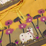 Women's Cotton Silk Unstitched Salwar Suit Dress Material With Dupatta