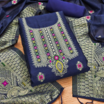 AHALYA VOL 5 PURE BANARASI SILK DRESS MATERIAL