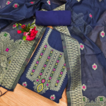 AHALYA VOL 5 PURE BANARASI SILK DRESS MATERIAL