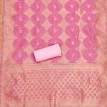 PURE CHANDERI BANARASI SILK SUIT