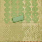 PURE CHANDERI BANARASI SILK SUIT