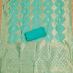 PURE CHANDERI BANARASI SILK SUIT