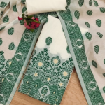 PURE HANDLOOM BANARASI RESHAM COTTON WEAVED SALWAR SUIT