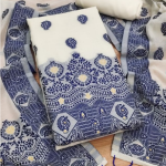 PURE HANDLOOM BANARASI RESHAM COTTON WEAVED SALWAR SUIT