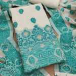 PURE HANDLOOM BANARASI RESHAM COTTON WEAVED SALWAR SUIT