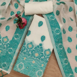 PURE HANDLOOM BANARASI RESHAM COTTON WEAVED SALWAR SUIT