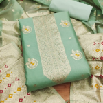 Organza Suit Vol 7 Top banarasi Organza (2:50 M + 0.40 M Sleeve)