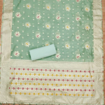 Organza Suit Vol 7 Top banarasi Organza (2:50 M + 0.40 M Sleeve)