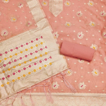 Organza Suit Vol 7 Top banarasi Organza (2:50 M + 0.40 M Sleeve)