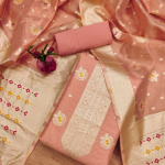 Organza Suit Vol 7 Top banarasi Organza (2:50 M + 0.40 M Sleeve)