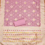 Organza Suit Vol 7 Top banarasi Organza (2:50 M + 0.40 M Sleeve)