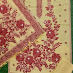 JAMDANI 01 MUGA COTTON PANCHWAY WEAVING DRESS MATERIAL