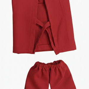 Laddu Gopal Night Dress Suitable for 3 No. Size | 100% Cotton | Handmade Krishna Dress | Maroon Color