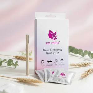 XOMIST Facial Grooming Combo – Women Facial Razor + Nose Strips