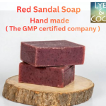 Red Sandal Soap Handmade