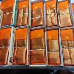 Orange  Dharmavaram Butterfly Silk Saree