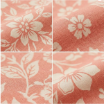 STYLEGENIXSTYLEGENIX Women's Cotton Nightwear Set, Coral Floral Print, Short Sleeve Polo Collar Top with Pajama, Comfortable Loungewear