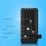 10000mah 12w Fast Charging Power Bank with Built 4 in 1 Usb