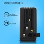 10000mah 12w Fast Charging Power Bank with Built 4 in 1 Usb