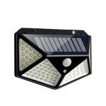 100 Led Solar Wall Light with 5 5v Panel Bis Approved 800mah Battery 120 Wide Angle