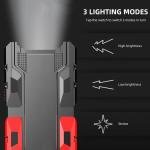 Rechargeable Mini Led Flashlight with Power Bank 3 Modes 1 Pc