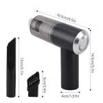 3in1 Portable Car Home Vacuum Cleaner with Blower Usb Rechargeable Wireless