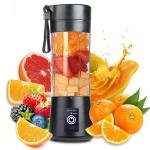 Rechargeable Hand Juicer 6 Blade Portable Electric Mini Usb Multi Color Bottle Blender Fruit Juice Maker Multicolor