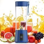 Rechargeable Hand Juicer 6 Blade Portable Electric Mini Usb Multi Color Bottle Blender Fruit Juice Maker Multicolor