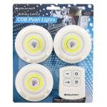 Powered Night Lamps with Remote Control for Kitchen Wardrobe Cupboard Stairs