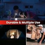 Torch Lights Rechargeable with Sos Mode 7 Mode Led Cob