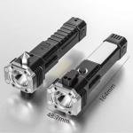 Torch Lights Rechargeable with Sos Mode 7 Mode Led Cob